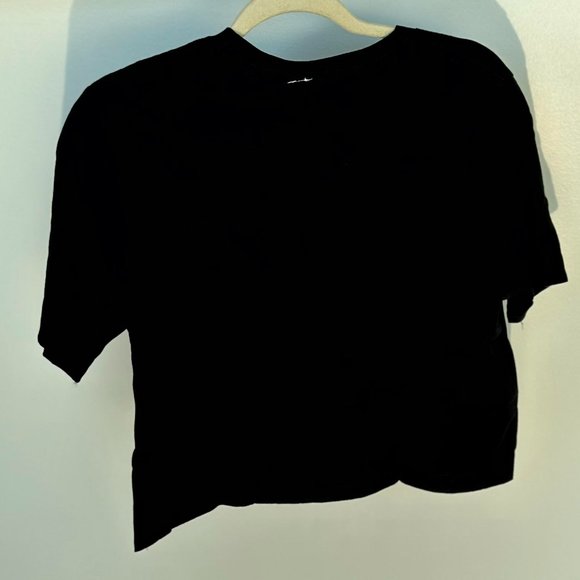 Sexy Mama Maternity Set Denim Shorts & Mama Black T-shirt Size: 2-6 - Picture 4 of 15